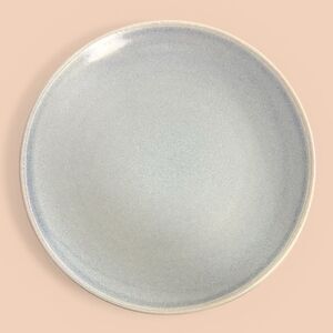 3 Better Homes & Gardens Linette Dinner Plates 11” Blue Gray Speckled Rim